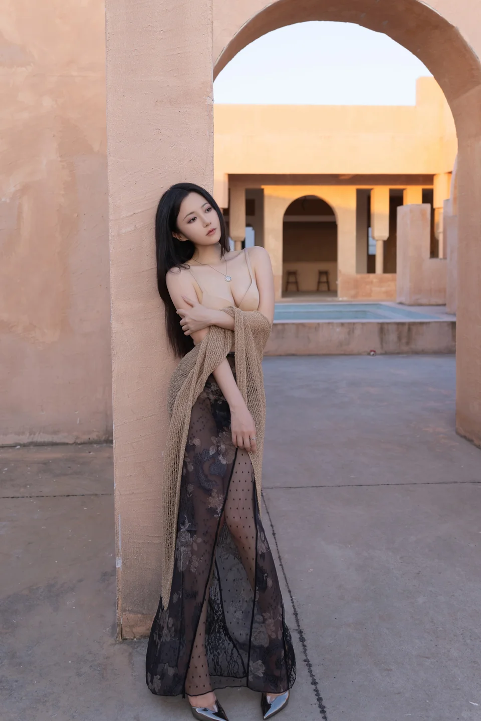 鱼子酱Fish - 乌托邦的沙 [120P-1.19GB] tg@simisebaisi 【丝足阁】044.webp